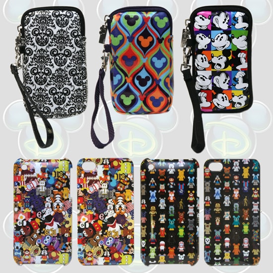D-Tech Smartphone Cases Featuring Mickey Mouse and Vinylmation Figures, Available From Disney Parks
