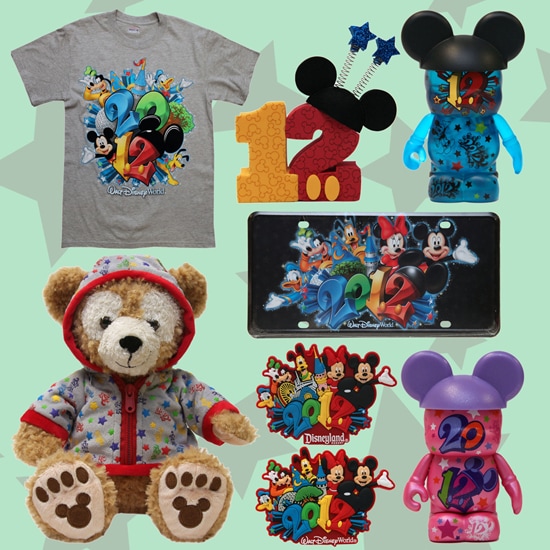 2012 Merchandise Includes Everything From License Plates, T-Shirts, and Vinylmation at Disney Parks