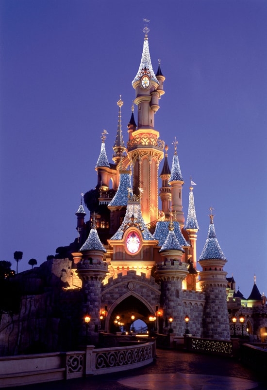 Chateau Noel at Disneyland Paris