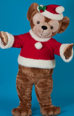 Duffy the Disney Bear in His Holiday Attire at Disney Parks