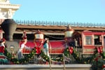 The Walt Disney World Railroad Arrives During the Magic Kingdom Welcome Show at Walt Disney World Resort