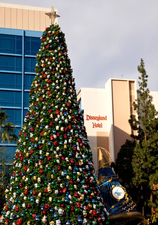 The Disneyland Hotel at Disneyland Resort Celebrates the Holiday Season Inside and Out