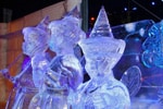 'Sleeping Beauty' Ice Sculptures, Featured in the Interpretation of Disneyland Paris Enchanted Christmas for the 10th International Snow & Ice Sculpture Festival in Bruges, Belgium