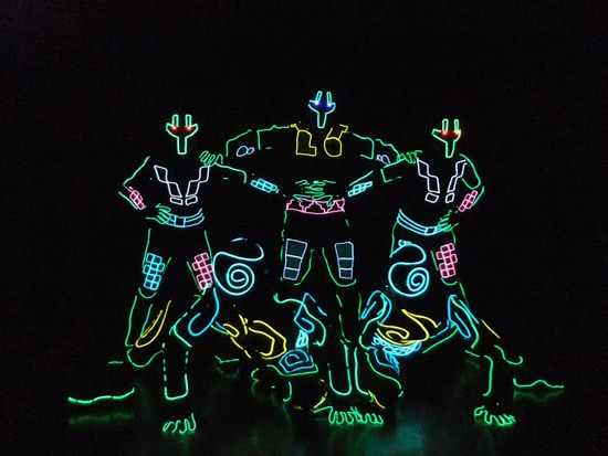 See the Exclusive, Jaw-dropping Dance Performance with Incredible Lighting Effects by iLuminate at ElecTRONica in Disney California Adventure Park