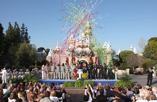 Rose Bowl Game Teams Visit Disneyland Park