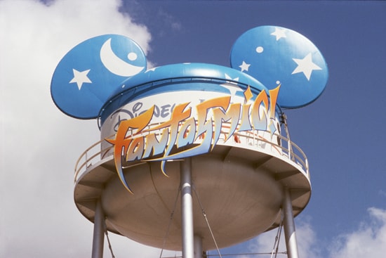 Earffel Tower at Disney's Hollywood Studios Altered to Celebrate the Premiere of Fantasmic!