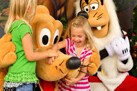 Pluto and Goofy Spreading Holiday Cheer at Walt Disney World Resort