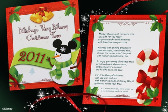 Share Your Holiday Story with Mickey's Very Merry Christmas Tree and Holiday Card from Disney Floral & Gifts