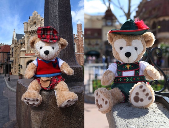 Duffy the Disney Bear United Kingdom and Germany Costumes
