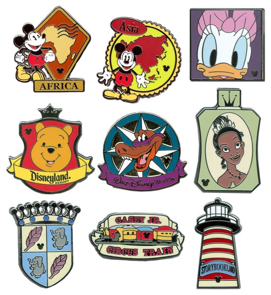 New Hidden Mickey Pin Series Coming to Disneyland and Walt Disney World Resorts in 2012