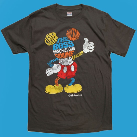 Mickey Mouse Character T-Shirts Arriving this Spring at Disney Parks