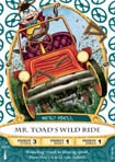 Mr. Toad's Wild Ride Card, Part of the Sorcerers of the Magic Kingdom Game at Walt Disney World Resort