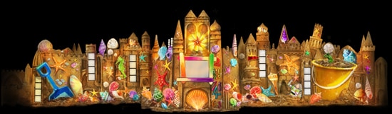'it's a small world' at Disneyland Park Will a Sand Castle Segment in Disney Animation Beginning Feb. 1 as Part of 'The Magic, The Memories and You!'
