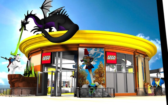 The New and Completely Remodeled LEGO Store at Downtown Disney District at Disneyland Resort is Coming This Spring