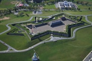 Disney Cruise Line Stops at the Citadel, a National Historic Site in Halifax, Nova Scotia