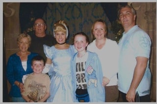Walt Disney World Moms Panel Andrea Houston-Lingman with her Family at Disney Parks
