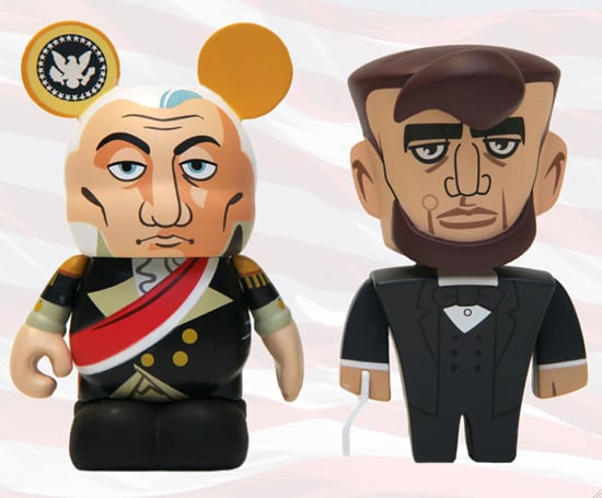 George Washington and Abraham Lincoln Vinylmation Released in 2011