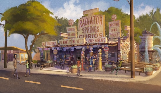 Radiator Springs Curios Coming to Disney California Adventure Park
