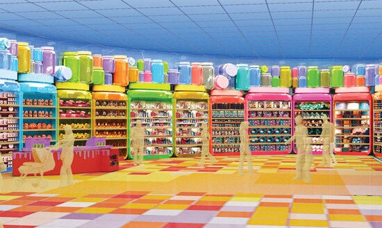 A Colorful Merchandise Location, The Ink & Paint Shop will open at Disney's Art of Animation Resort at Walt Disney World Resort in May.