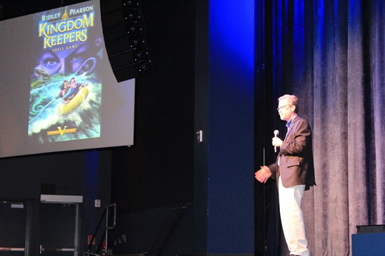 Author Ridley Pearson Gives a Special Presentation at Disney Homeschool Days at Walt Disney World Resort.