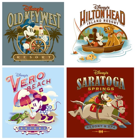 New Merchandise Logos for Disney Parks and Resorts