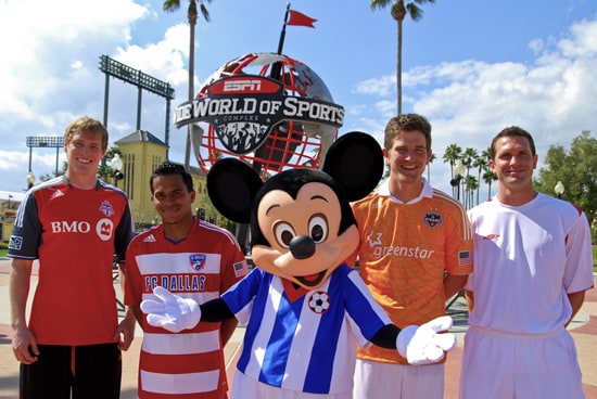Eight Pro Soccer Teams Compete at the Third Annual Walt Disney World Pro Soccer Classic