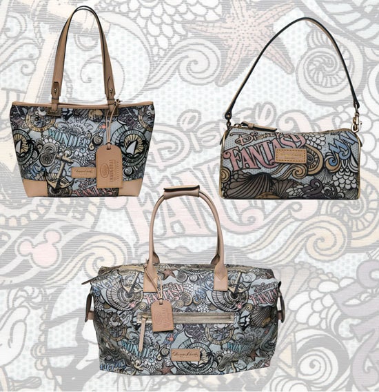 Items from the Disney Cruise Line Exclusive Dooney & Bourke Collection