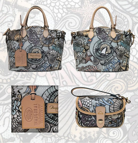 Items from the Disney Cruise Line Exclusive Dooney & Bourke Collection
