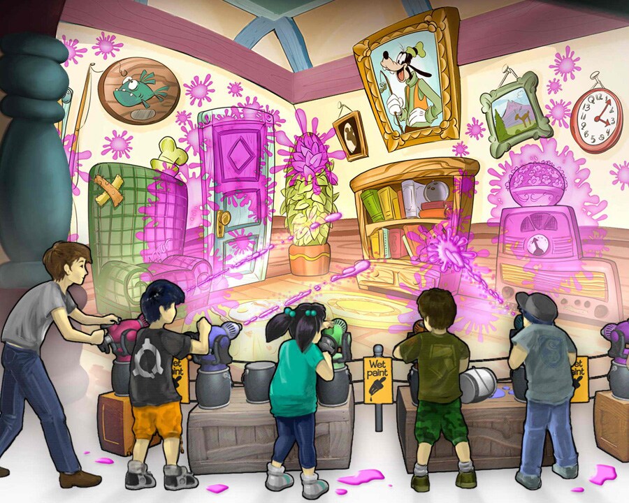 Goofy's Paint 'n' Play House Announced for Tokyo Disneyland