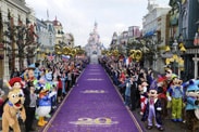 Disney Characters Celebrate the 20th Anniversary of the Opening of Disneyland Resort Paris