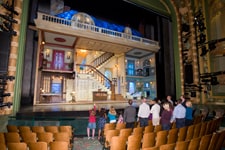 Disney Cruise Line Guests Take an Exclusive Tour of the Theatre