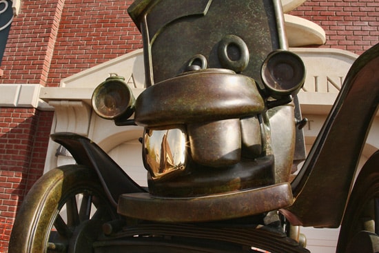 Statue of Stanley in Cars Land at Disney California Adventure Park, By Paul Hiffmeyer