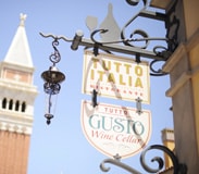 Iconic Italian Architecture Adjacent to Tutto Italia and Tutto Gusto in the Italy Pavilion at Epcot