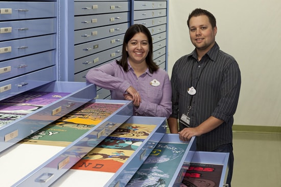 Vanessa Hunt and Danny Handke, Authors of 'Poster Art of the Disney Parks'