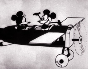 First Mickey Mouse Short 'Plane Crazy'