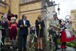 Chef Joachim Splichal, Founder of Patina Restaurant Group; Erin Youngs, Vice President of Epcot; and Nick Valenti, CEO of Patina Restaurant Group, Cut the Ribbon to Open Tutto Italia, Tutto Gusto