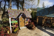‘My Yard Goes Disney’ Created a Miniature Village in the Morales Family's Backyard