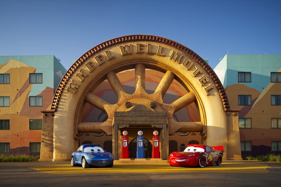 Ka-Chow! Lightning McQueen & Friends Bring Radiator Springs to Life at the  'Cars' Wing at Disney's Art of Animation Resort | Disney Parks Blog