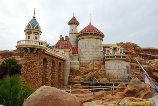 Prince Eric's Castle in New Fantasyland at Magic Kingdom Park
