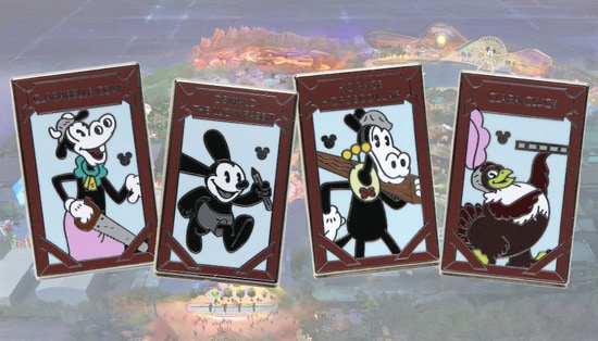 Oswald the Lucky Rabbit Hidden Mickey Pins Coming This Summer to Disney Parks