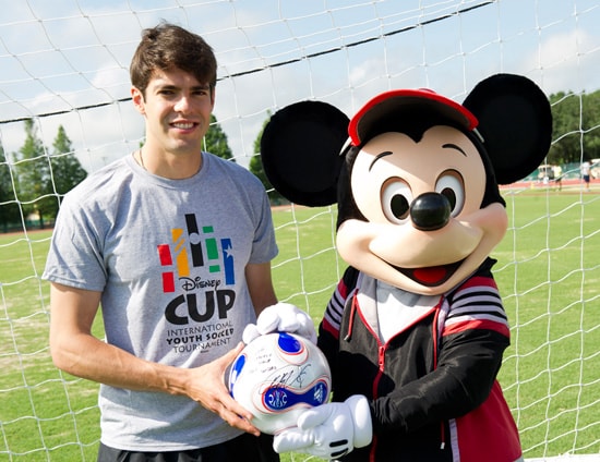 Soccer Star Kaká Visits the ESPN Wide World of Sports Complex at Walt Disney World Resort