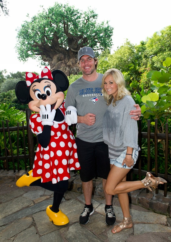 Carrie Underwood and Mike Fisher Meet Minnie Mouse at Walt Disney World Resort