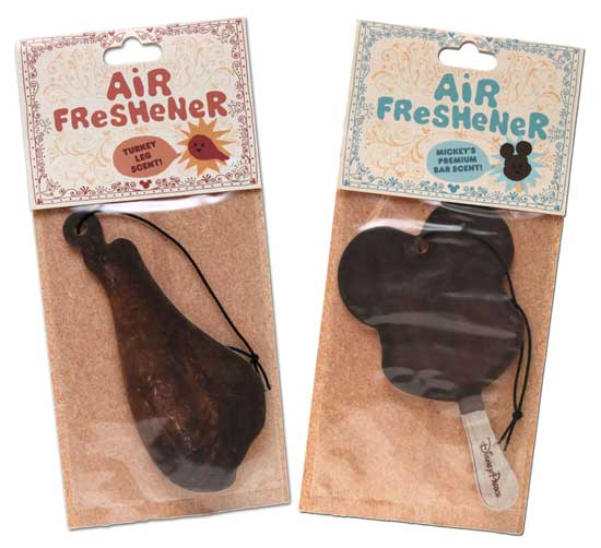 New Air Fresheners Coming to Disney Parks - Introducing the Turkey Leg and Mickey Mouse Ice Cream Bar