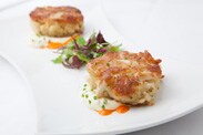 Crab Cakes from Steakhouse 55 at the Disneyland Hotel