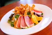 Pan-Seared Albacore Tuna and Mixed Asian Greens at Disney's PCH Grill at the Paradise Pier Hotel