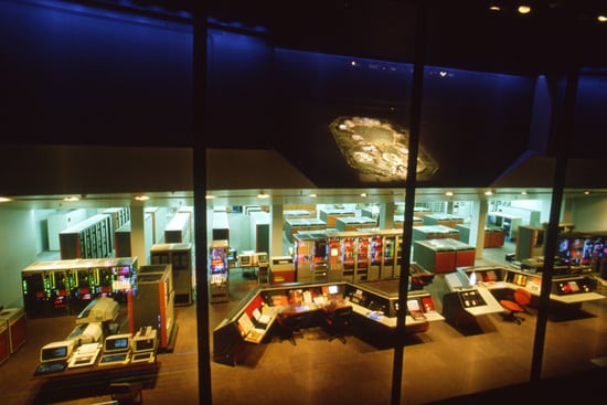 Epcot Computer Central in CommuniCore at Epcot in the 1980s