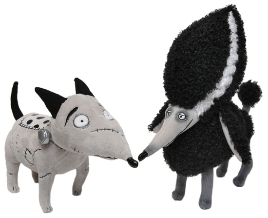 Frankenweenie Plush Coming to Disney California Adventure Park, Featuring Sparky and Persephone