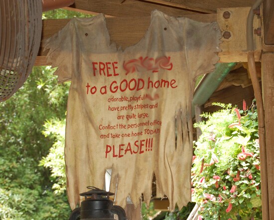 Can You Finish This Sign from Jungle Cruise at Magic Kingdom Park?