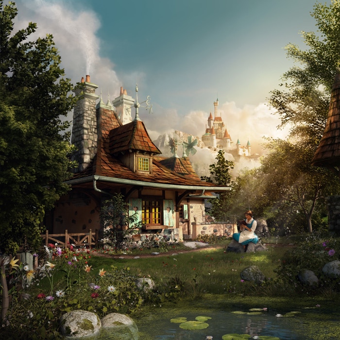 New Signature Images Released Of New Fantasyland At Magic Kingdom