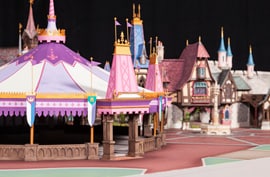Walt Disney Imagineering Model for Fantasy Faire, Part of New Entertainment Experiences Coming to Fantasyland at Disneyland Park in 2013